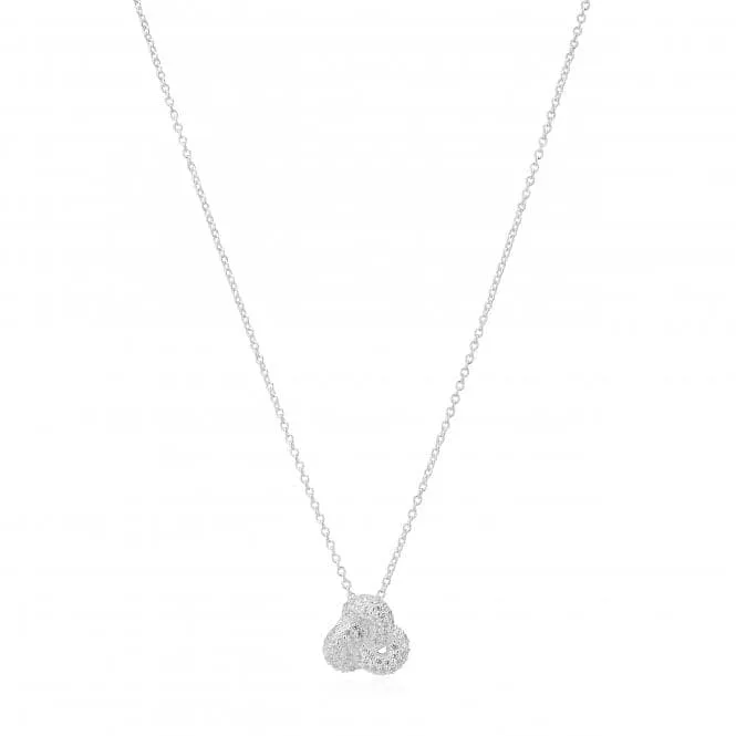 925 Sterling silver Imperia Necklace SJ-N10752-CZ