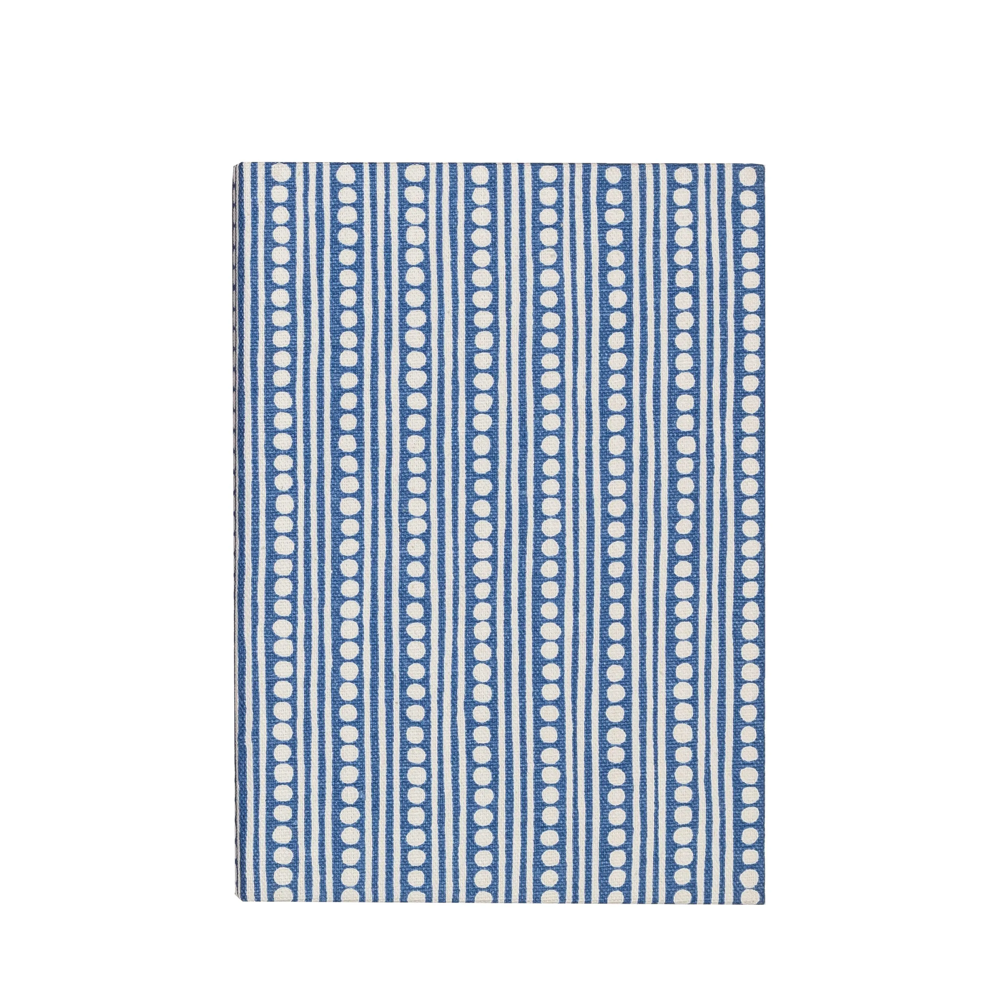 A5 Fabric Bound Notebook Wicklewood Blue