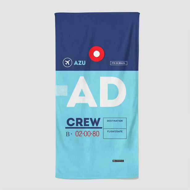 AD - Beach Towel