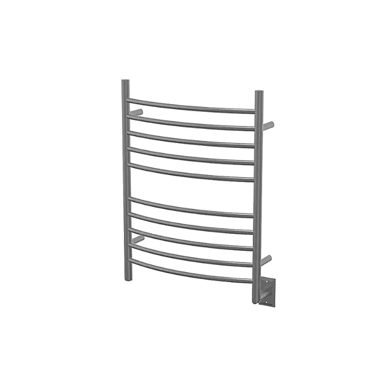 Amba Radiant Hardwired   Plug-in Combo Curved 10 Bar Towel Warmer