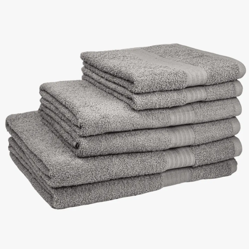 Aria Premium Collection Guest Towel Grey