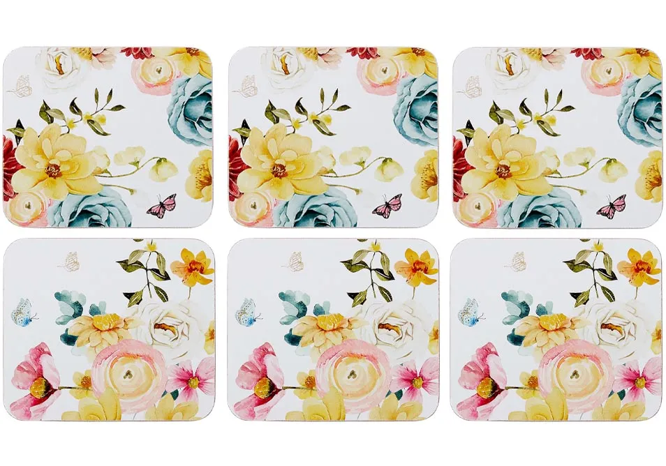 Ashdene Springtime Soiree Coaster Set of 6