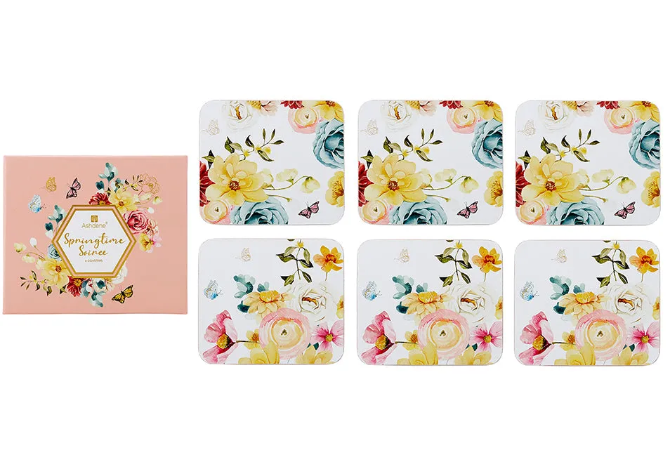 Ashdene Springtime Soiree Coaster Set of 6