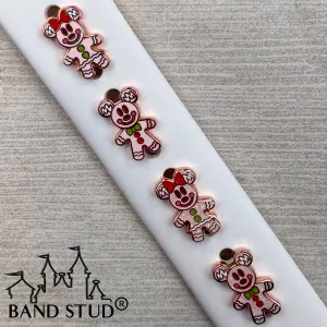 Band Stud® - Christmas Collection - Gingerbread Magic PINK