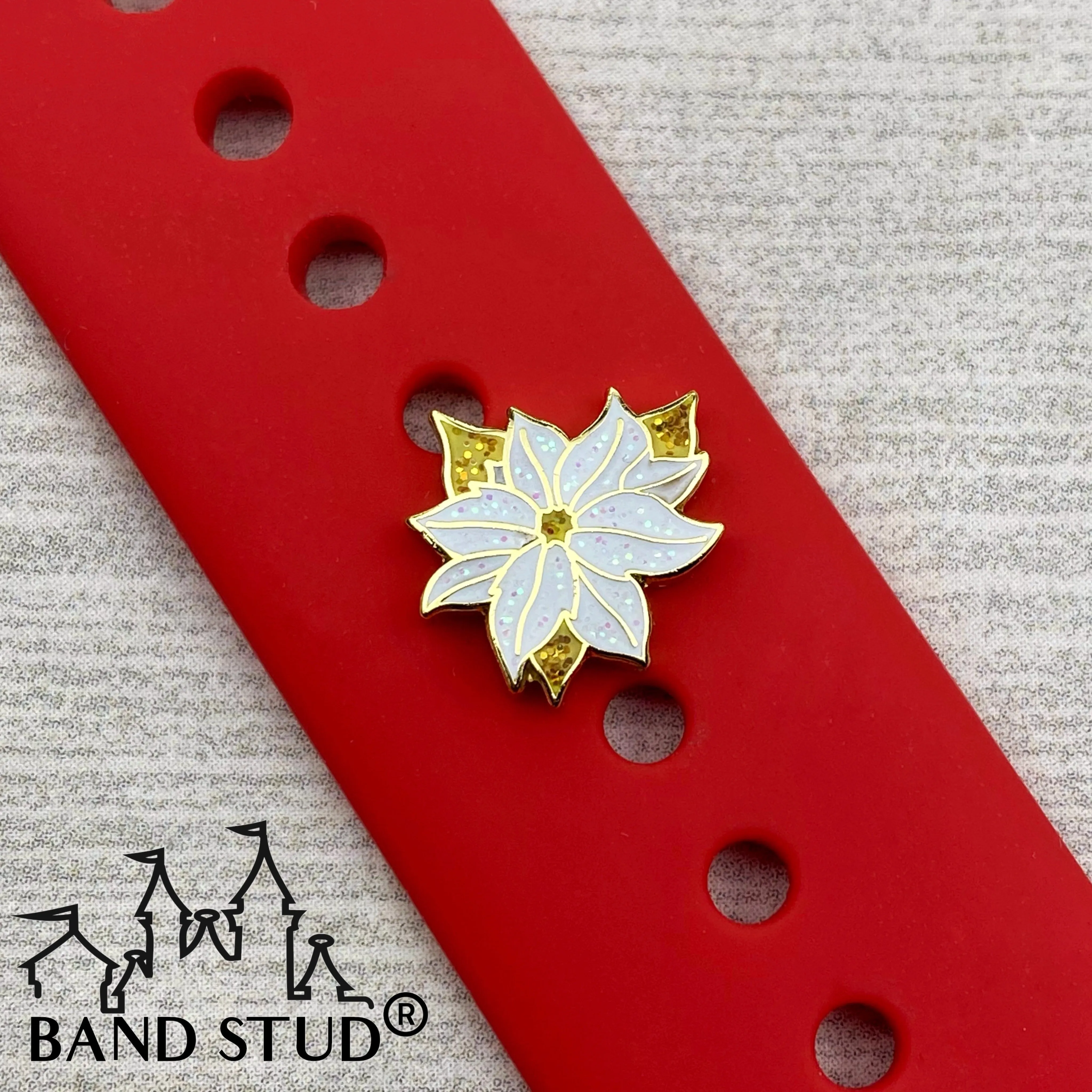 Band Stud® - Christmas Collection - Poinsettia