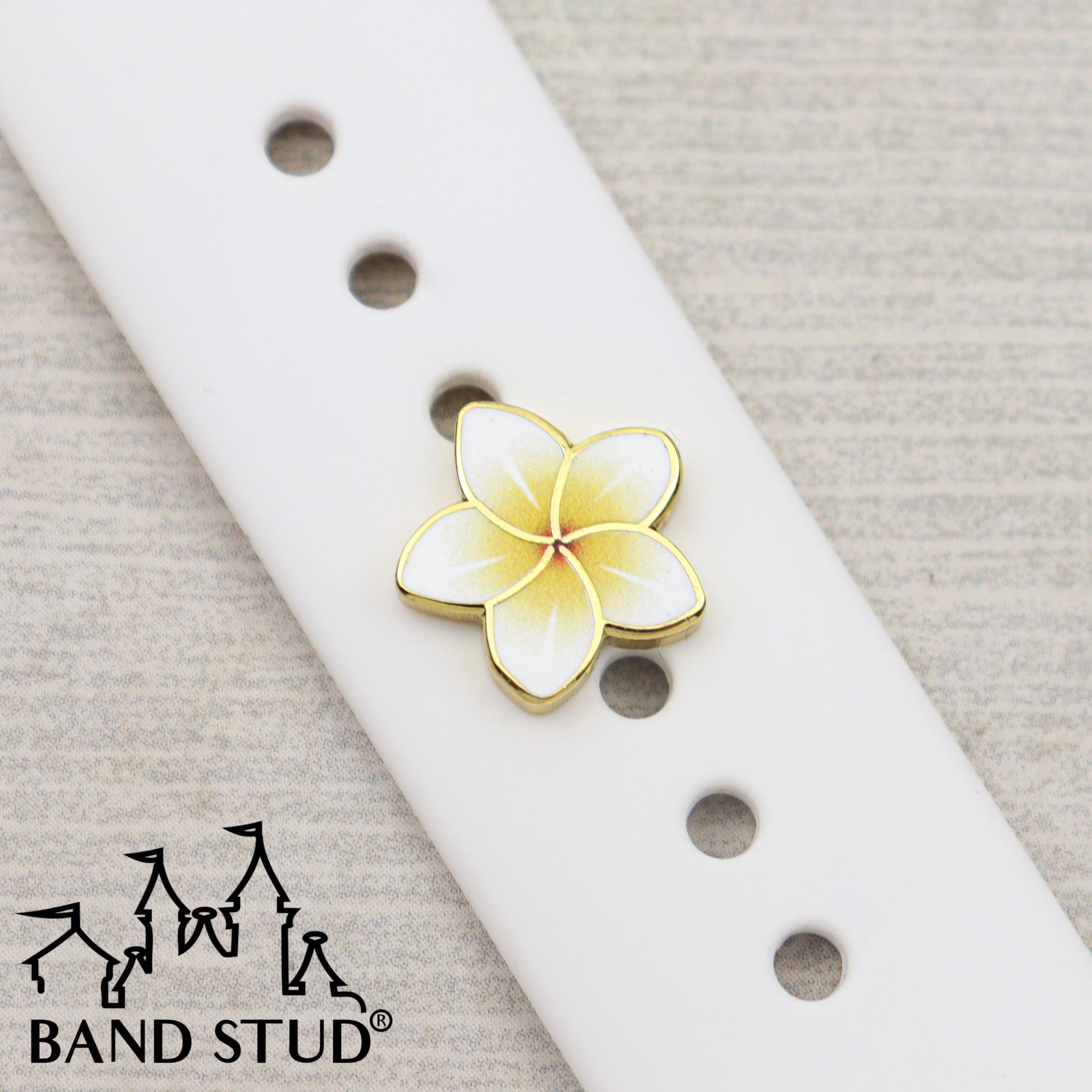 Band Stud® - Flower and Garden - Plumeria