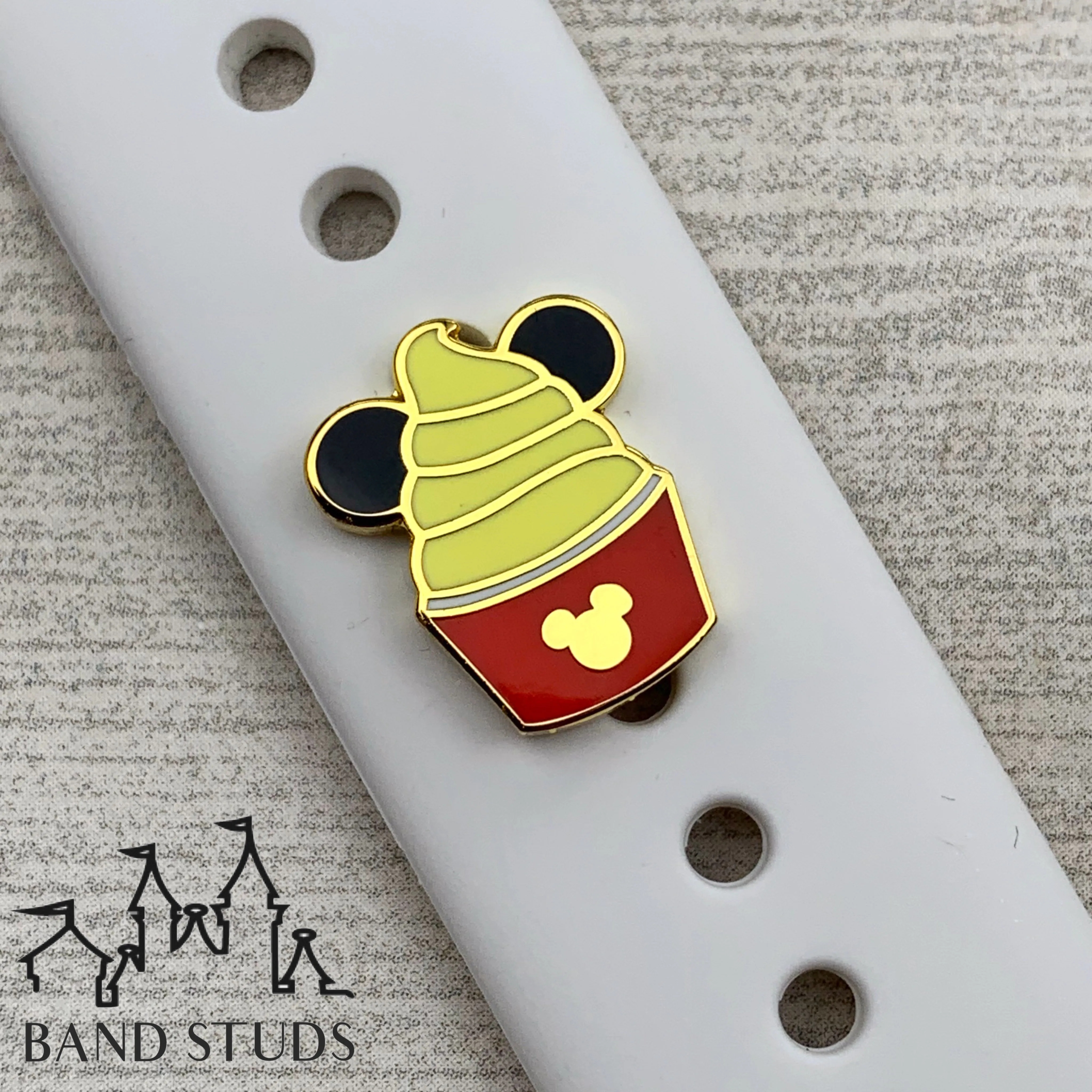 Band Stud® - Snacks - Pineapple Swirl  READY TO SHIP - RETIRING SOON