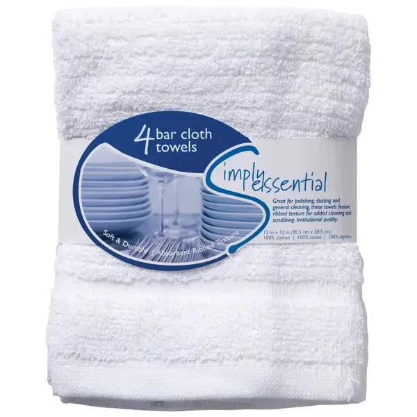 Bar Cloth Towels 4/Set