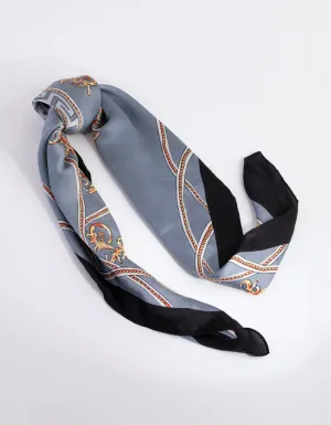 Baroque Rope Bandana Hair Scarf