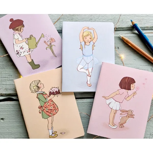 Belle & Boo Set of 4 Mini Notebooks