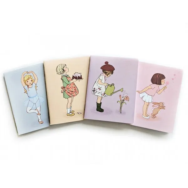 Belle & Boo Set of 4 Mini Notebooks