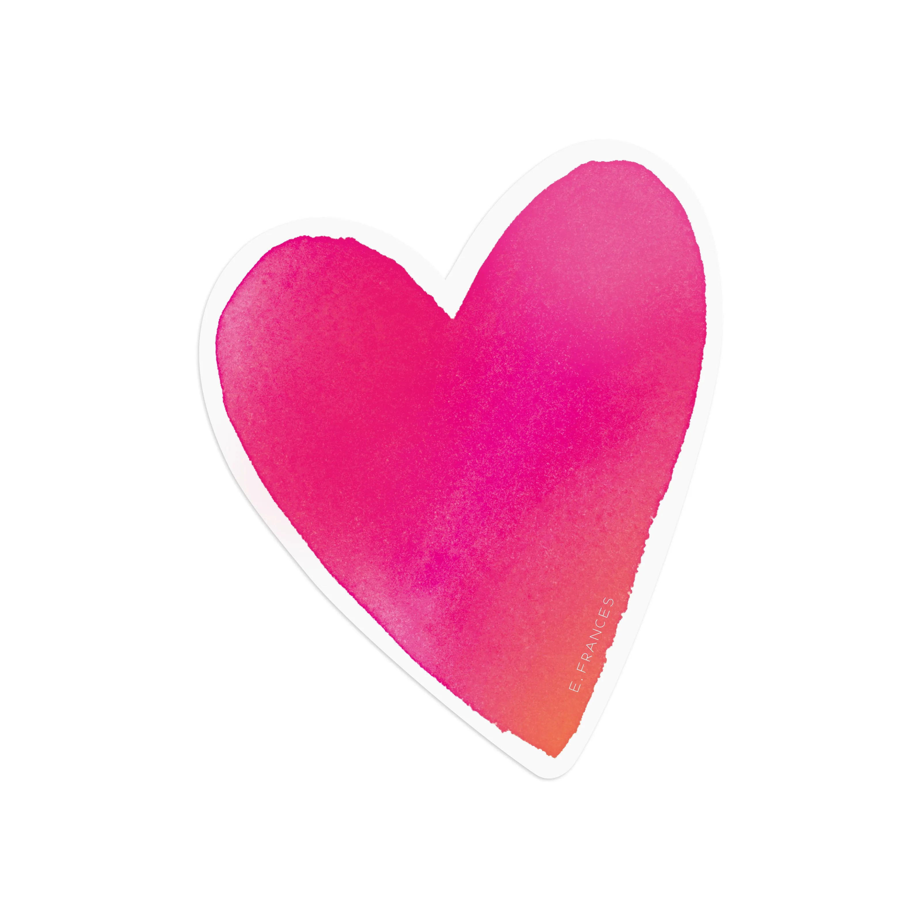 Big Heart Sticker