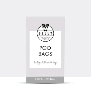 Biodegradable Poo Bags - 15 Rolls - 225 bags