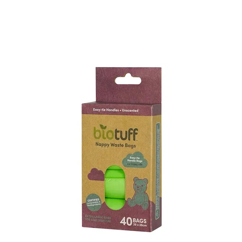 BIOTUFF Compostable Nappy Waste Bags