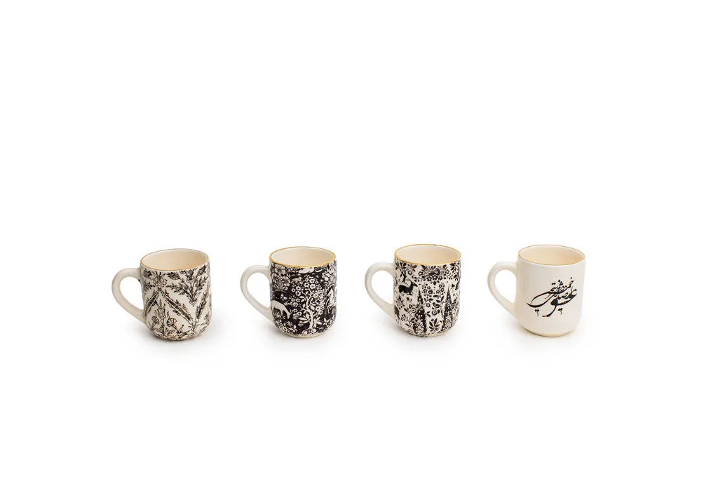 Black And White Mugs