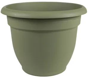 Bloem 20-56416 Planter, 16 in Dia, 13-3/4 in H, 17-3/4 in W, Round, Plastic, Living Green :EA: QUANTITY: 1