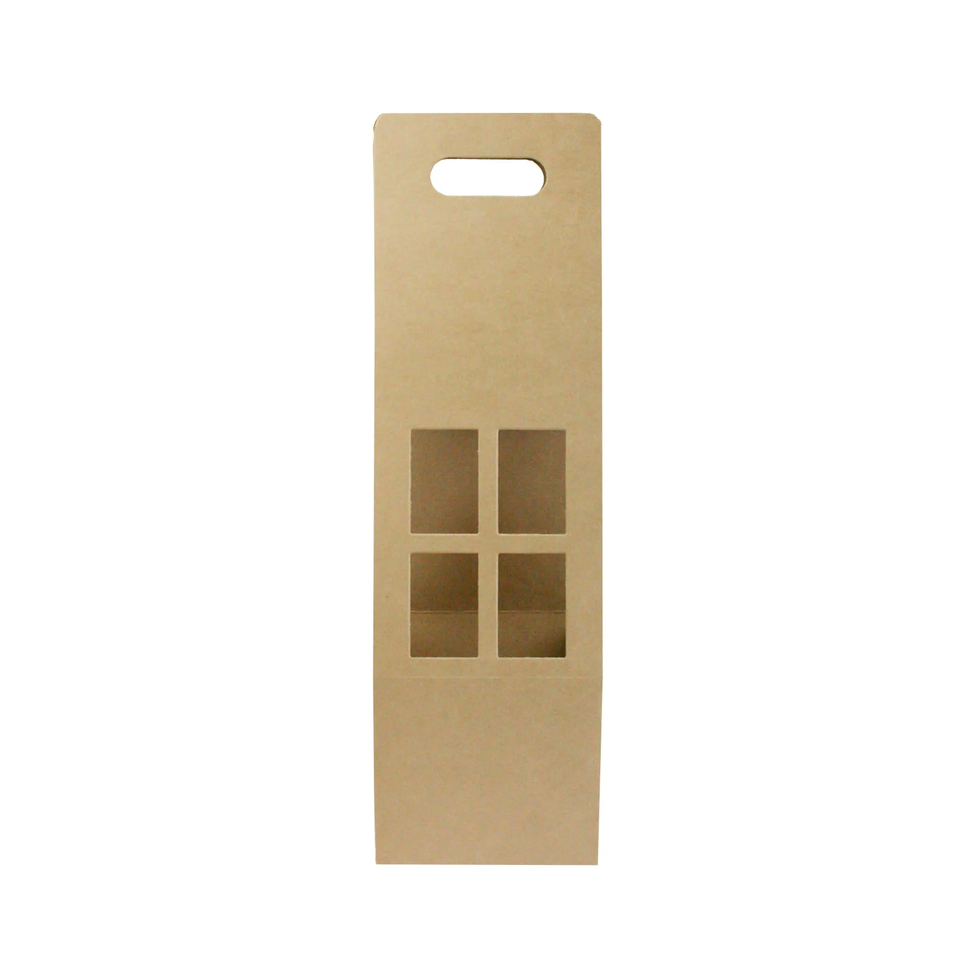 Brown Flower/Plant Carrier Boxes (Pack of 12)