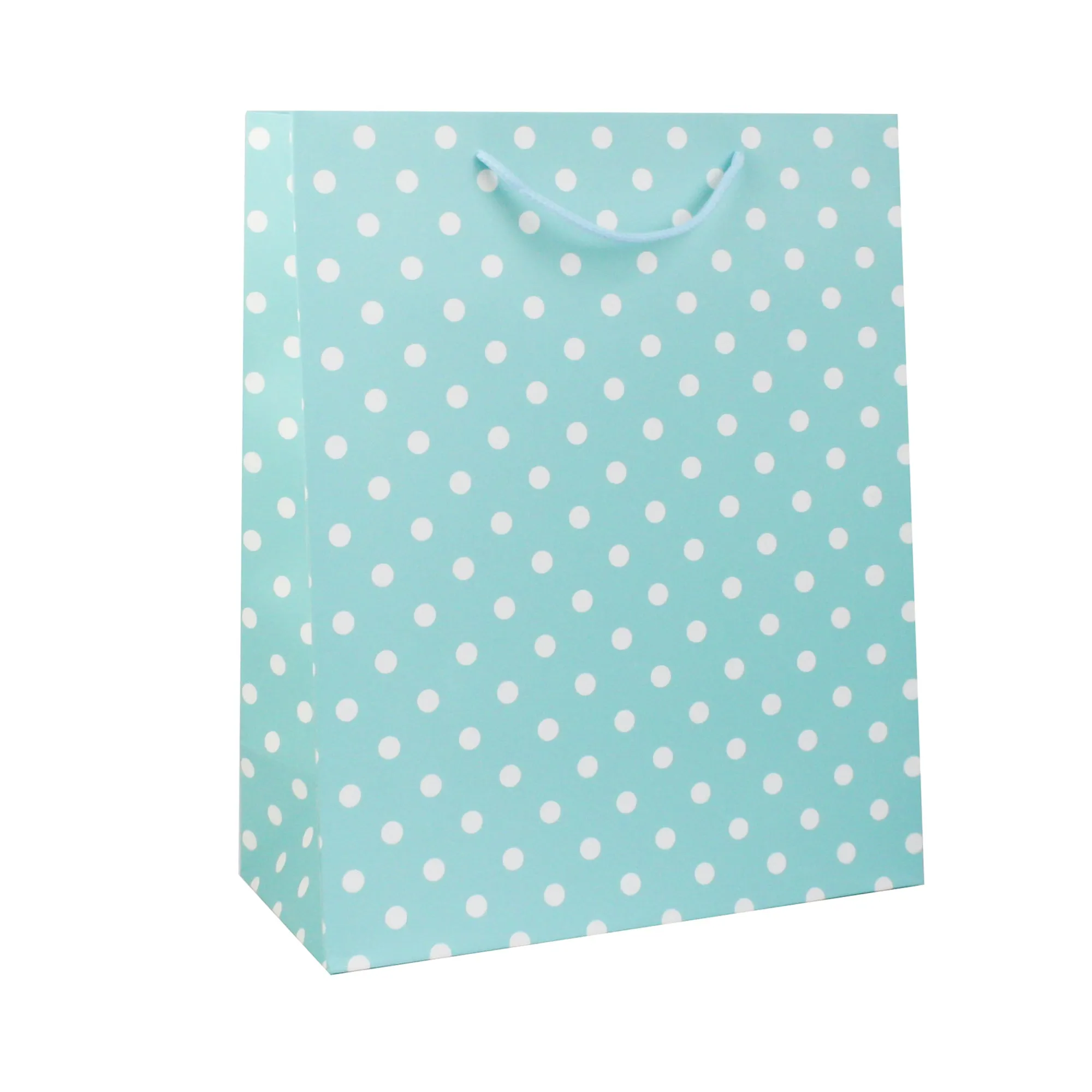 Chic Polka Dots-Pattern Gift Bags - Set of 6 Assorted colours (Sizes available)