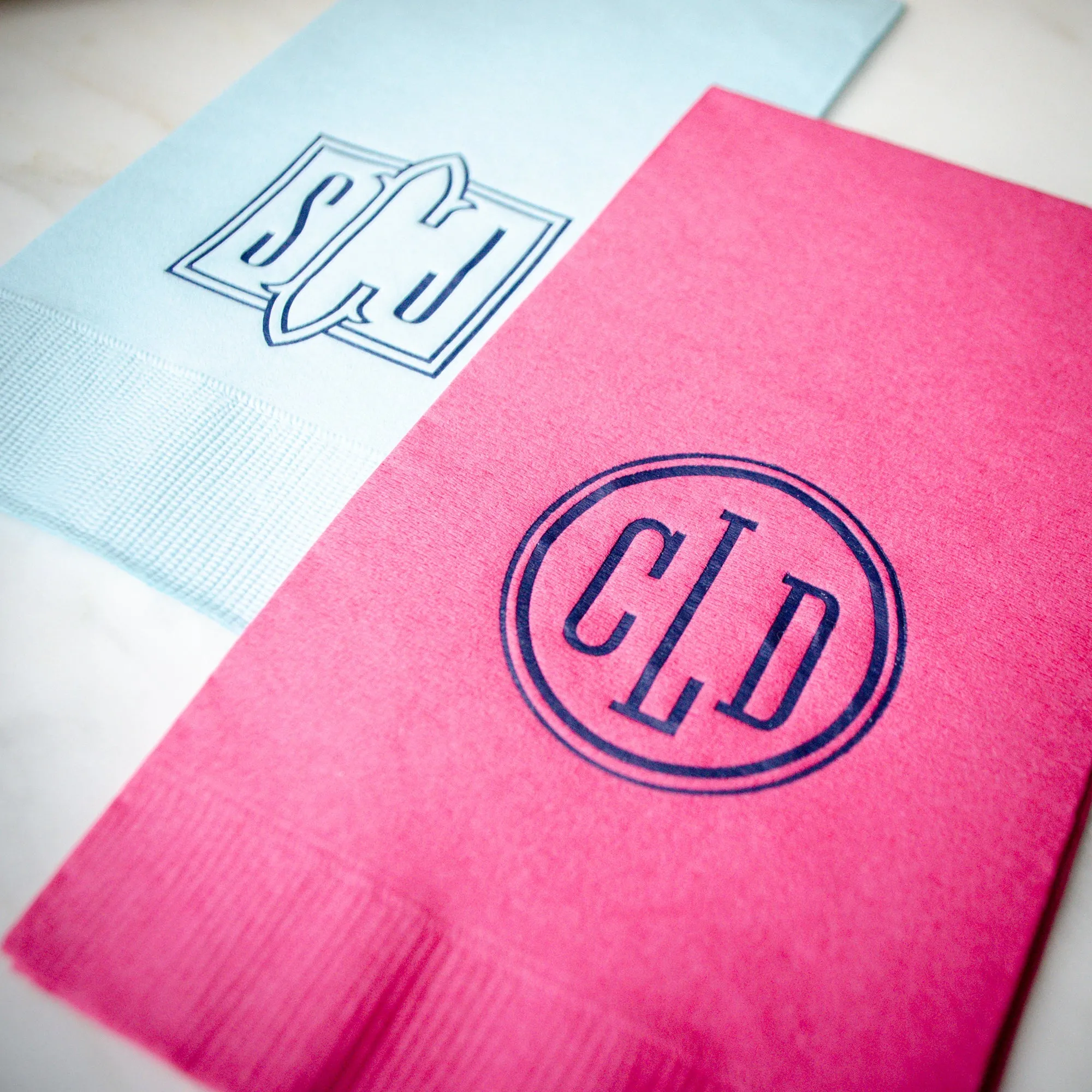 Custom Monogrammed 3ply Guest Towels