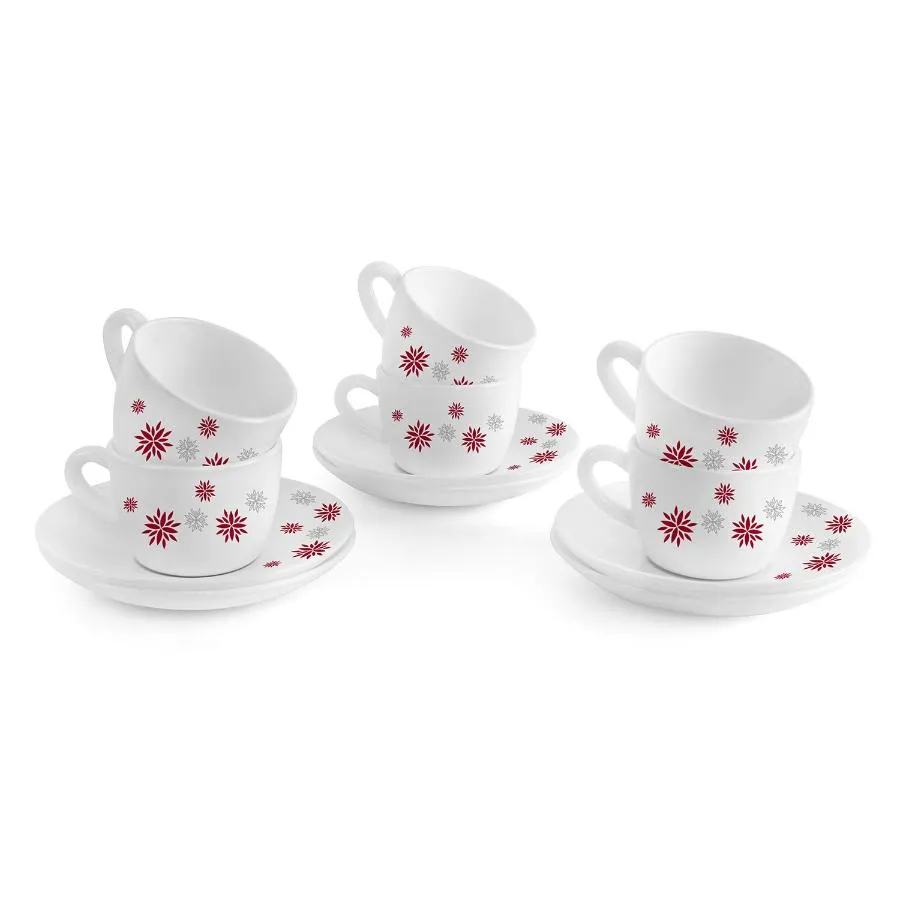 Dazzle Magical Star 6 Pieces Queen Cup & Saucer