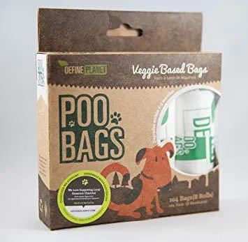 Define Planet Veggie Poo Bags 104