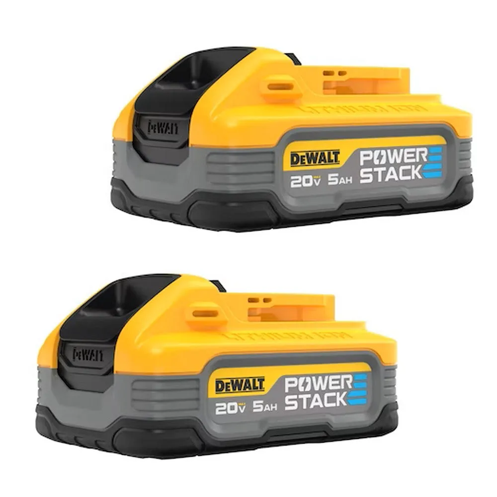 DEWALT® 20V MAX* POWERSTACK™ 5Ah Battery  2 Pack