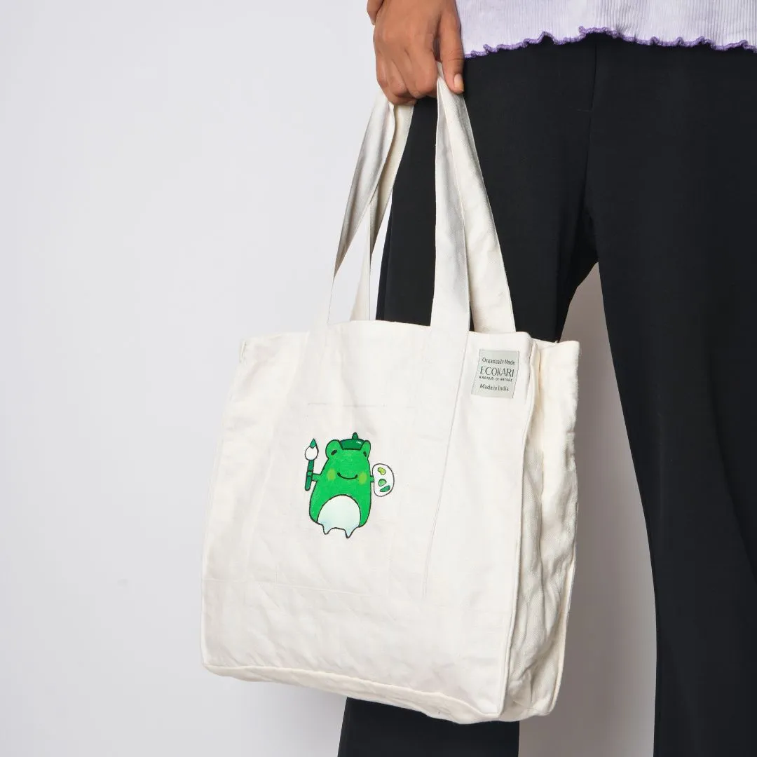 Ecokari Hemp Eco-Tote Bag | Off-White