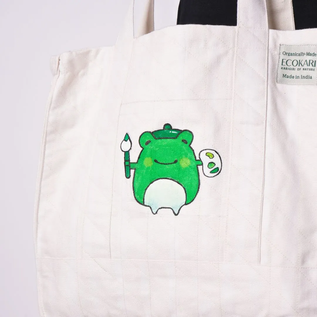 Ecokari Hemp Eco-Tote Bag | Off-White