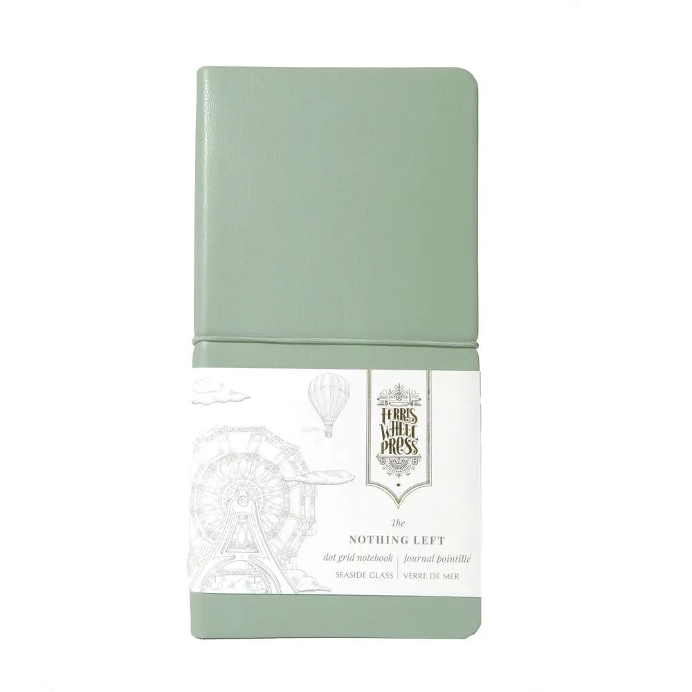 Ferris Wheel Press "Nothing Left" Fether Notebook - Seaside Glass