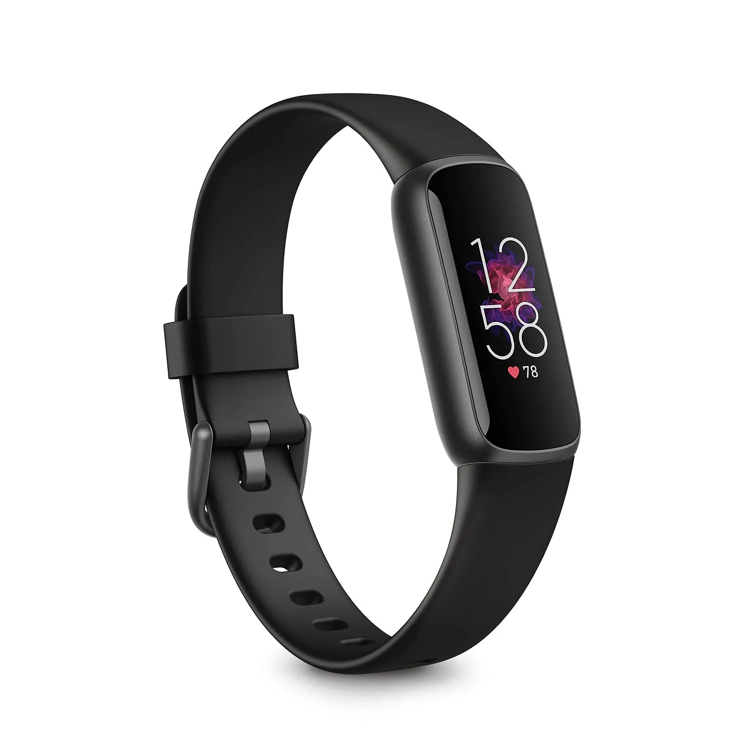 Fitbit Luxe Activity Tracker (Black/Black, FB422BKBK)