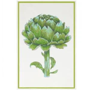 Flour Sack Kitchen Towel - Artichoke