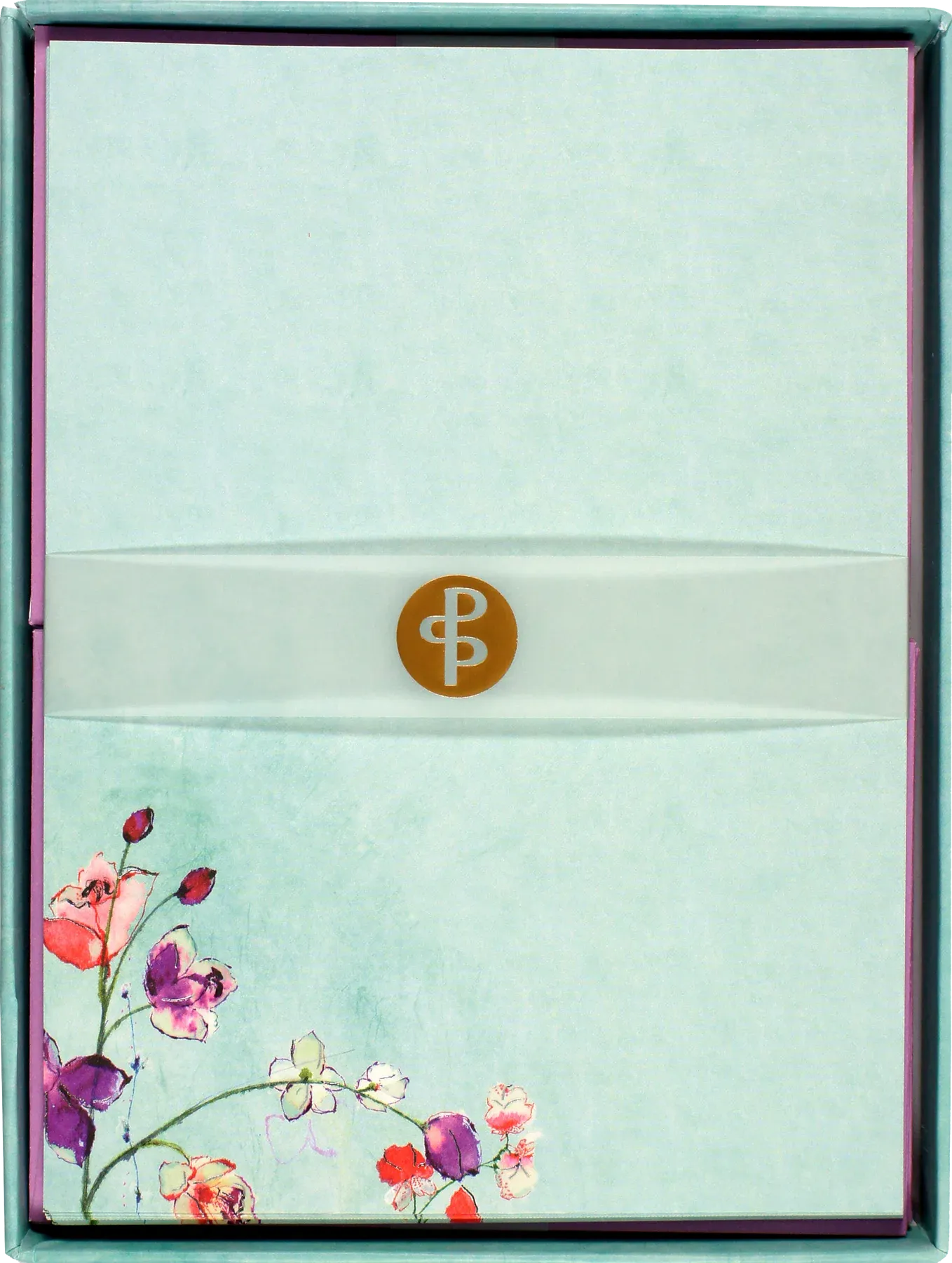 fuchsia blooms | boxed stationery