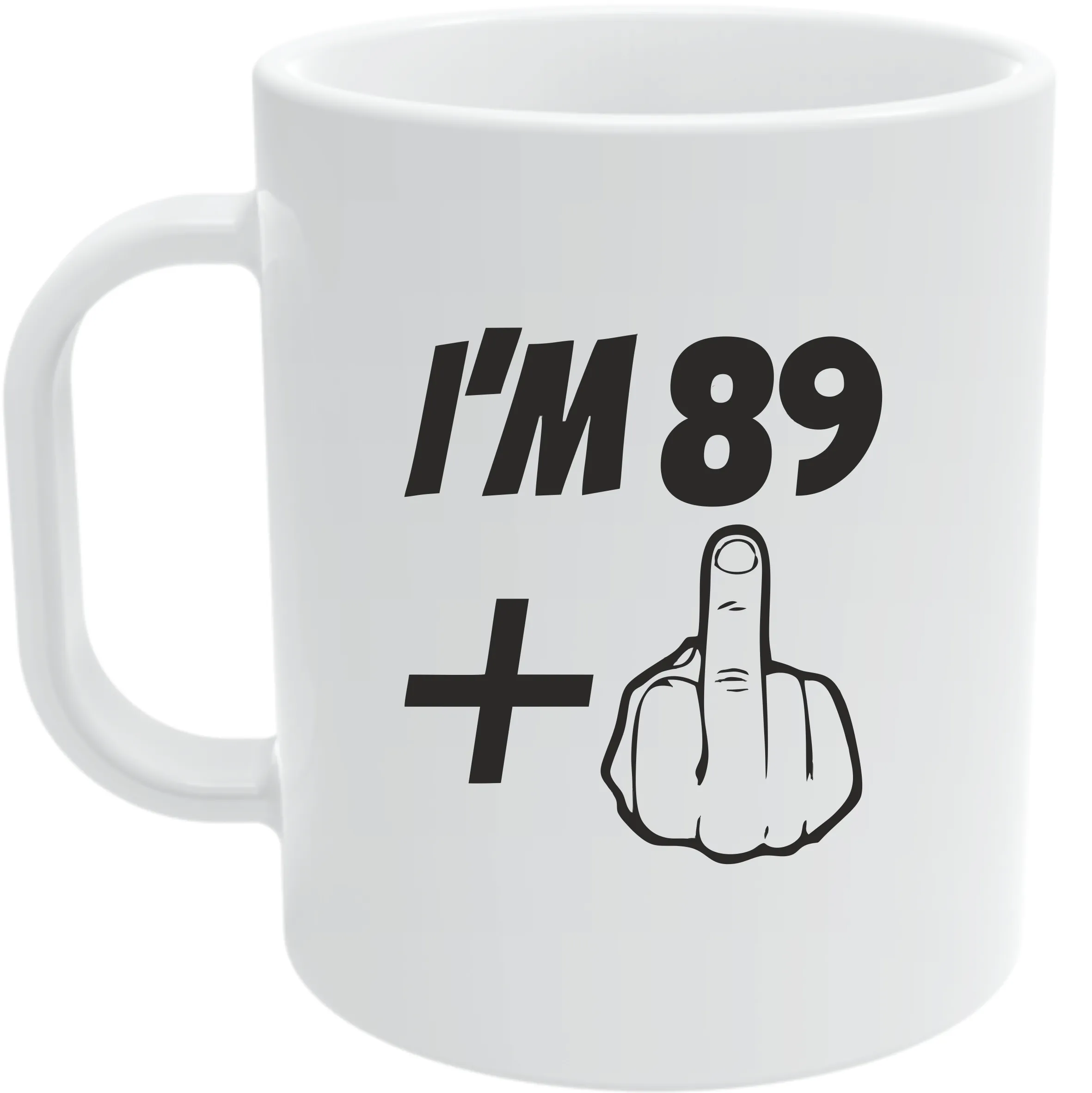 Funny "Plus One" Age Mug