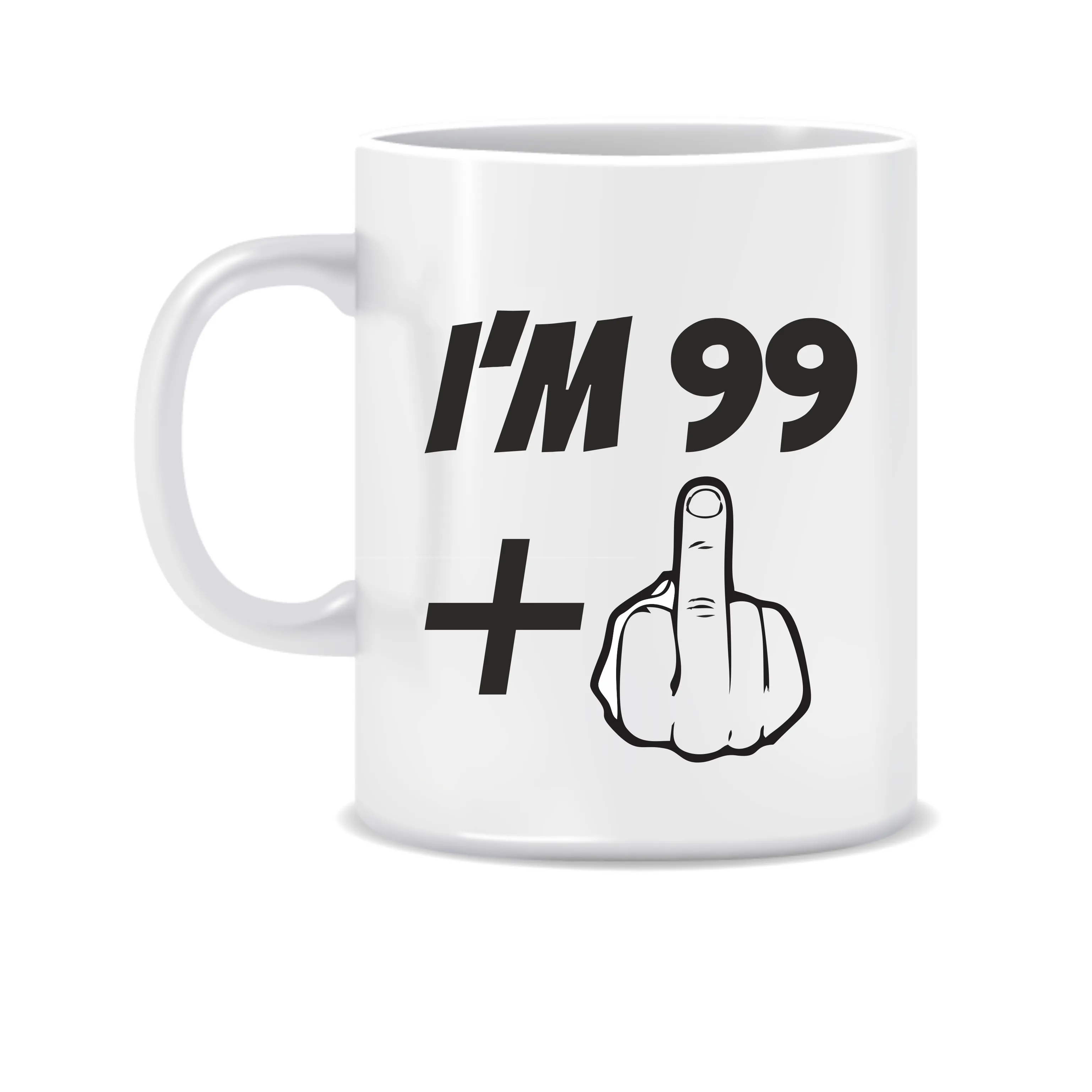 Funny "Plus One" Age Mug