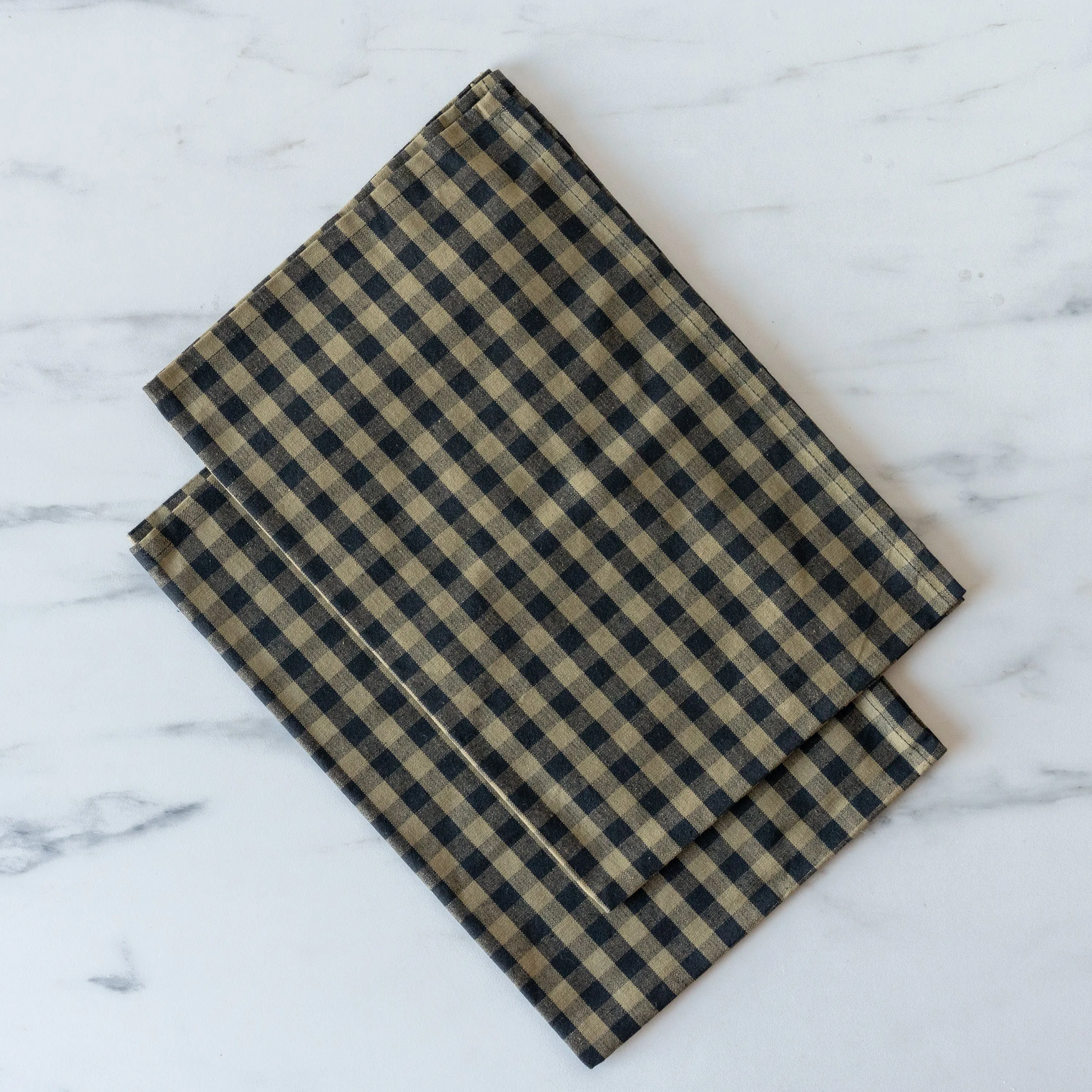 Gingham Dish Towel Set