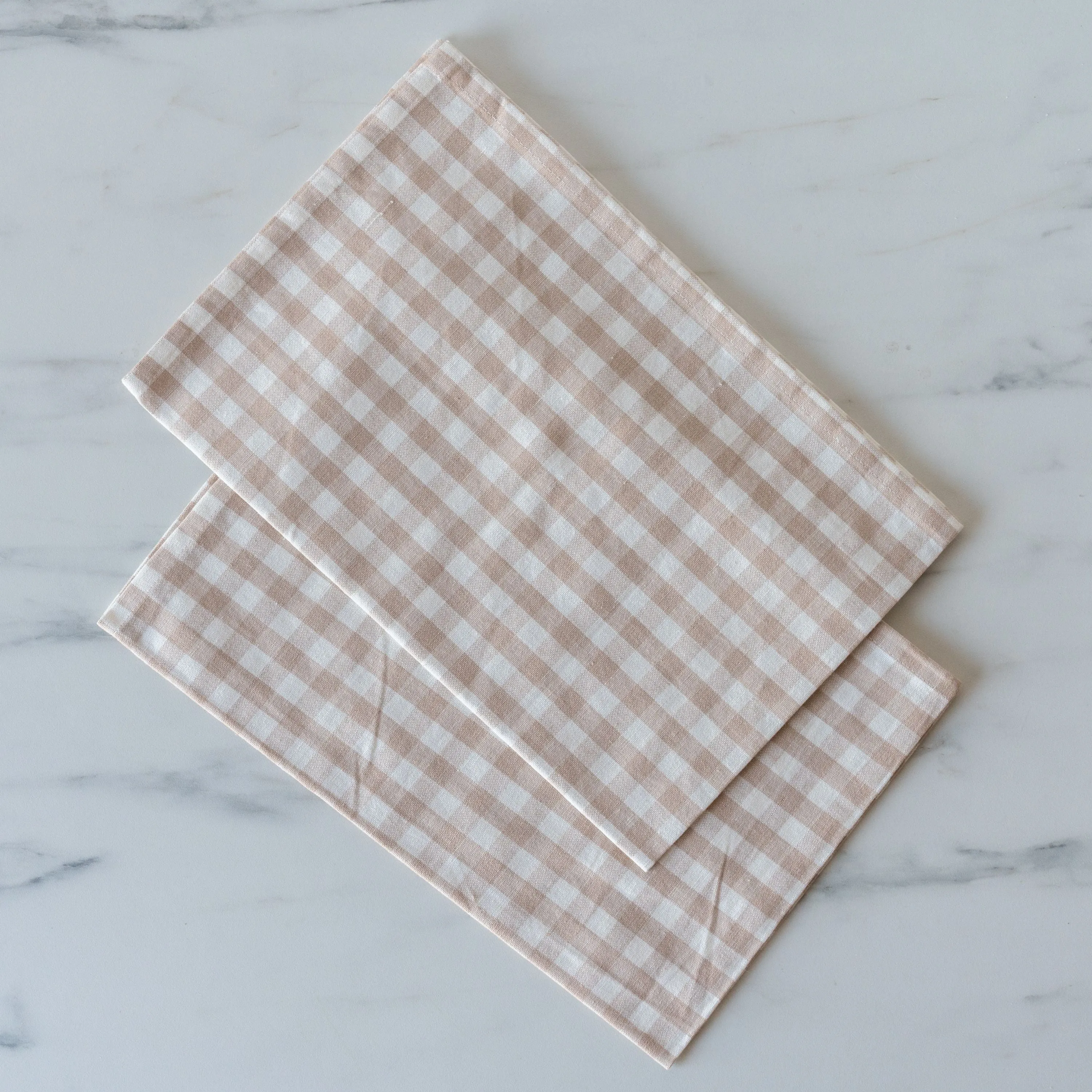 Gingham Dish Towel Set