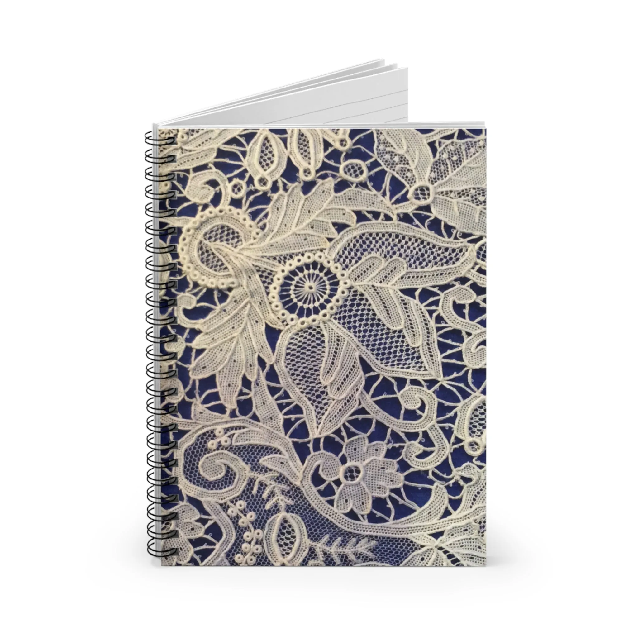 Golden and Blue - Inovax Spiral Notebook (Ruled Line)