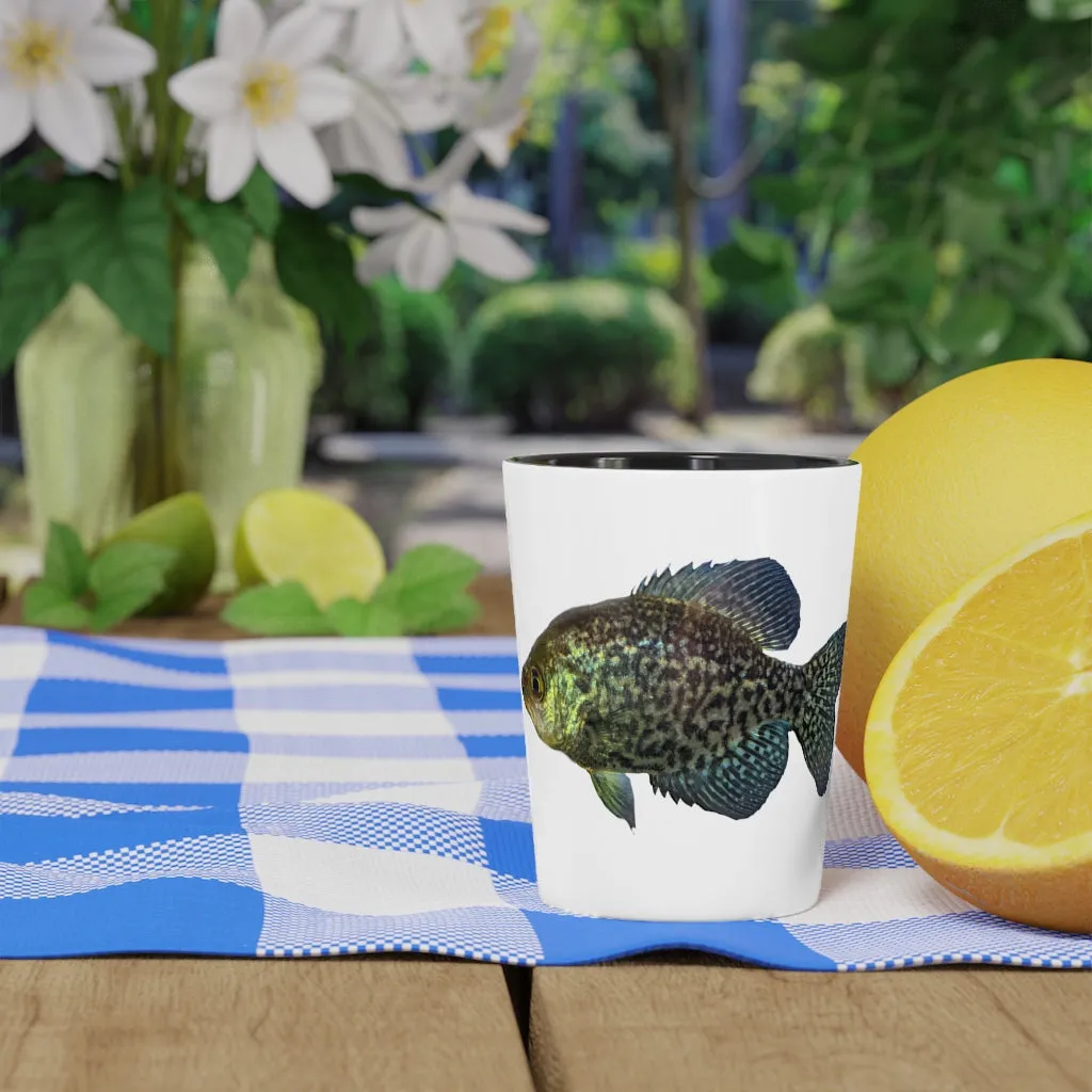 Golden Fish Shot Glass