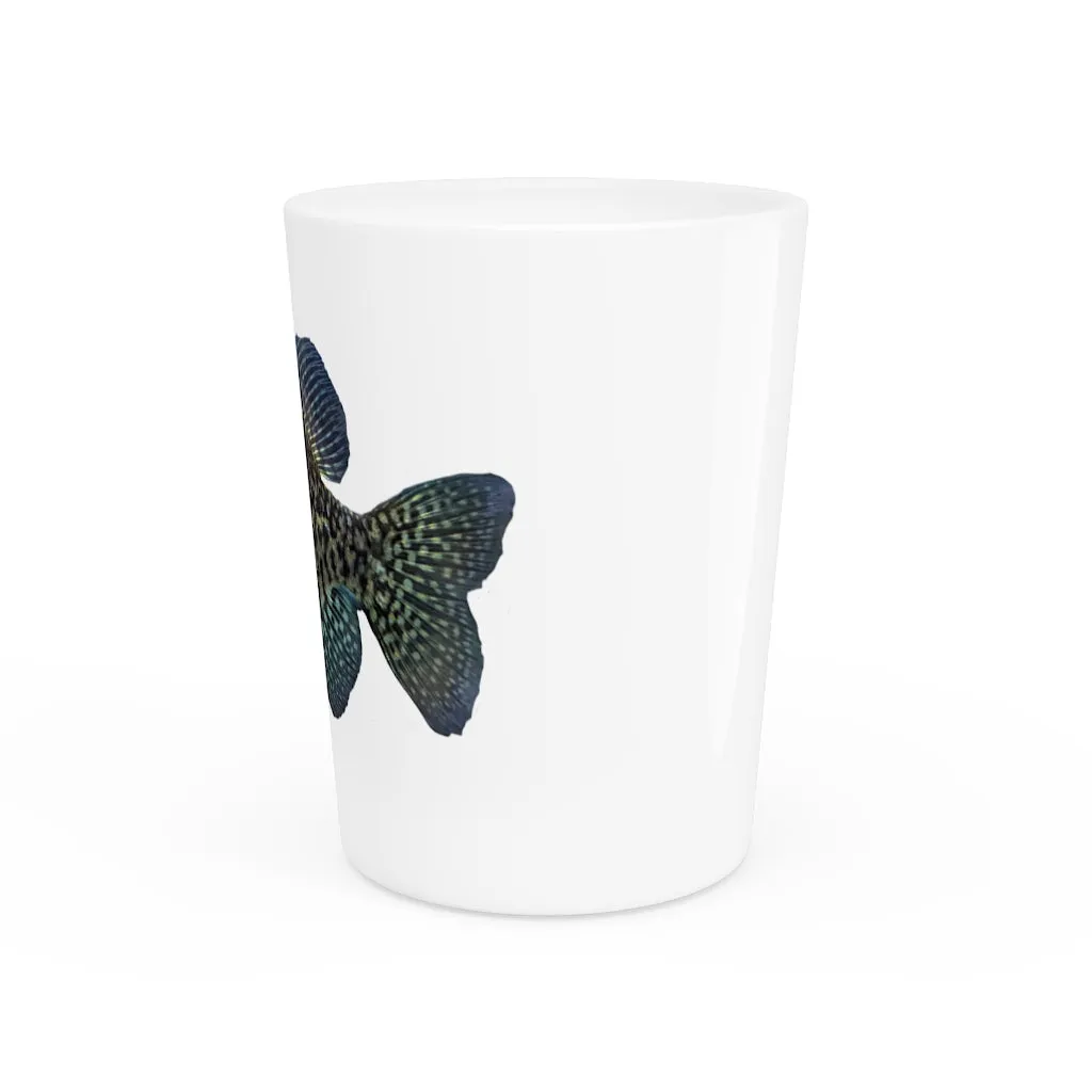 Golden Fish Shot Glass