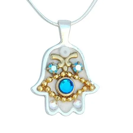 Hamsa Necklace  - Unique Bat Mitzvah Gifts