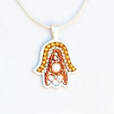 Hamsa Necklace  - Unique Bat Mitzvah Gifts