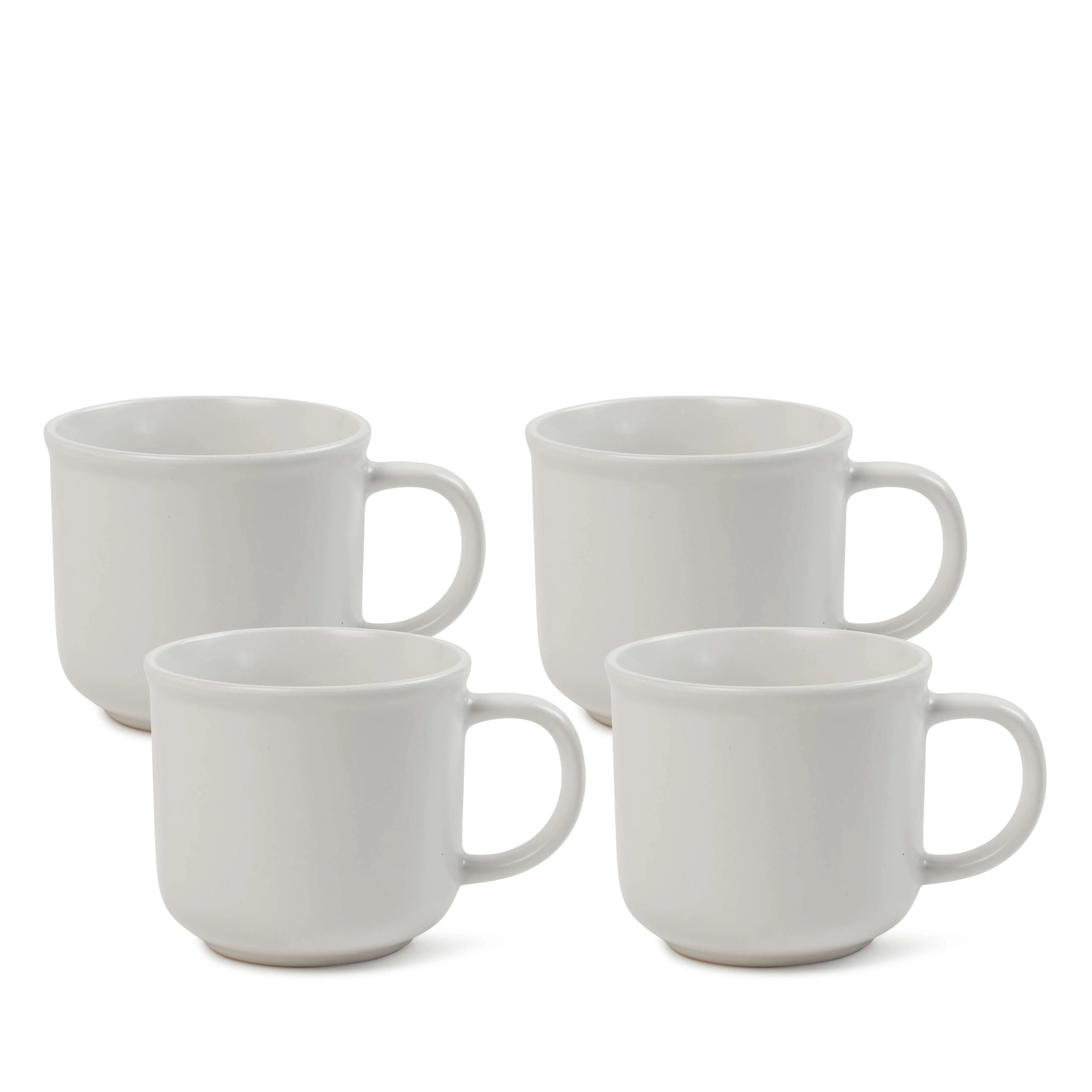 Helm Mugs 350mL - Set of 4 - White