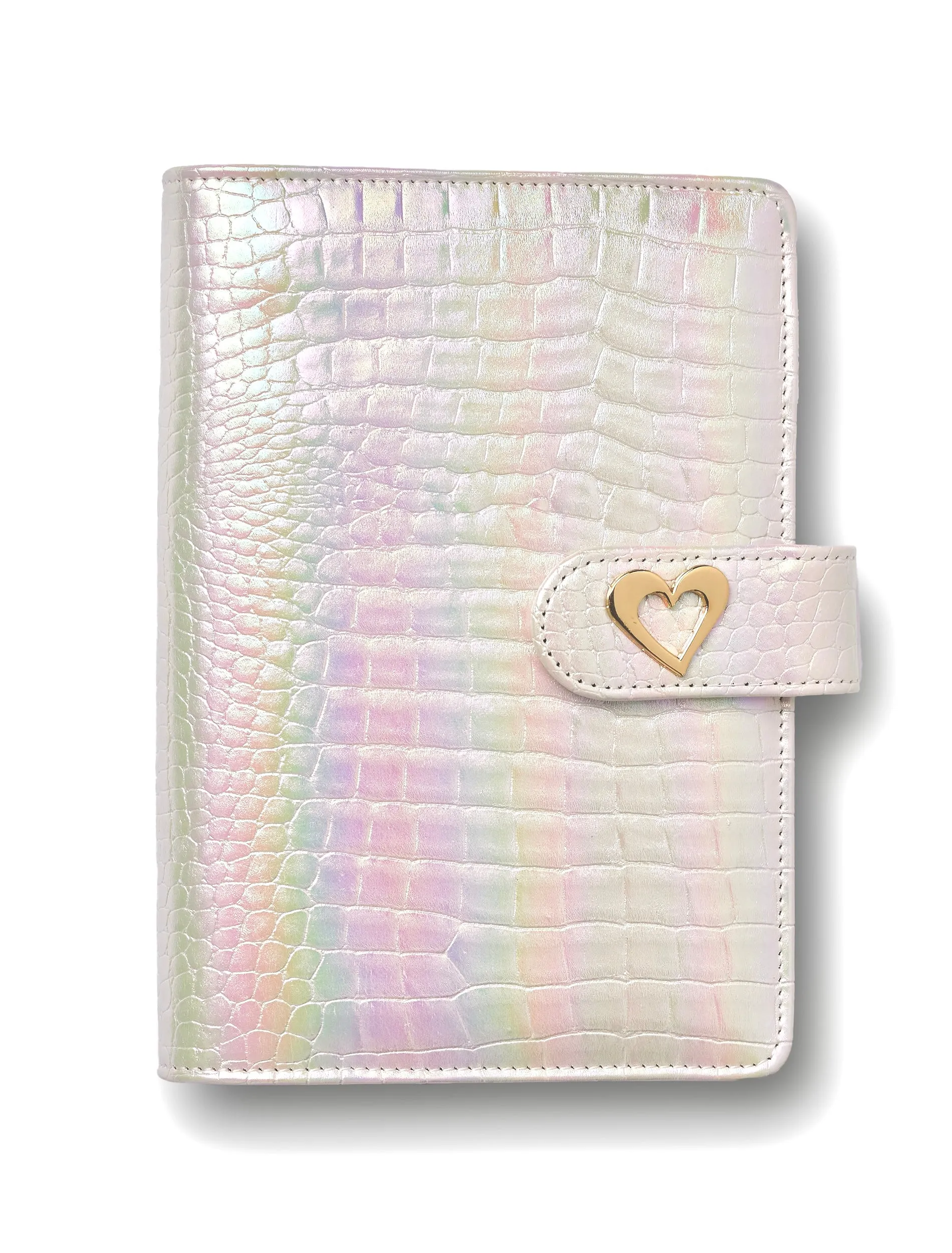 Iridescent Croc | HER Luxe Wallet System