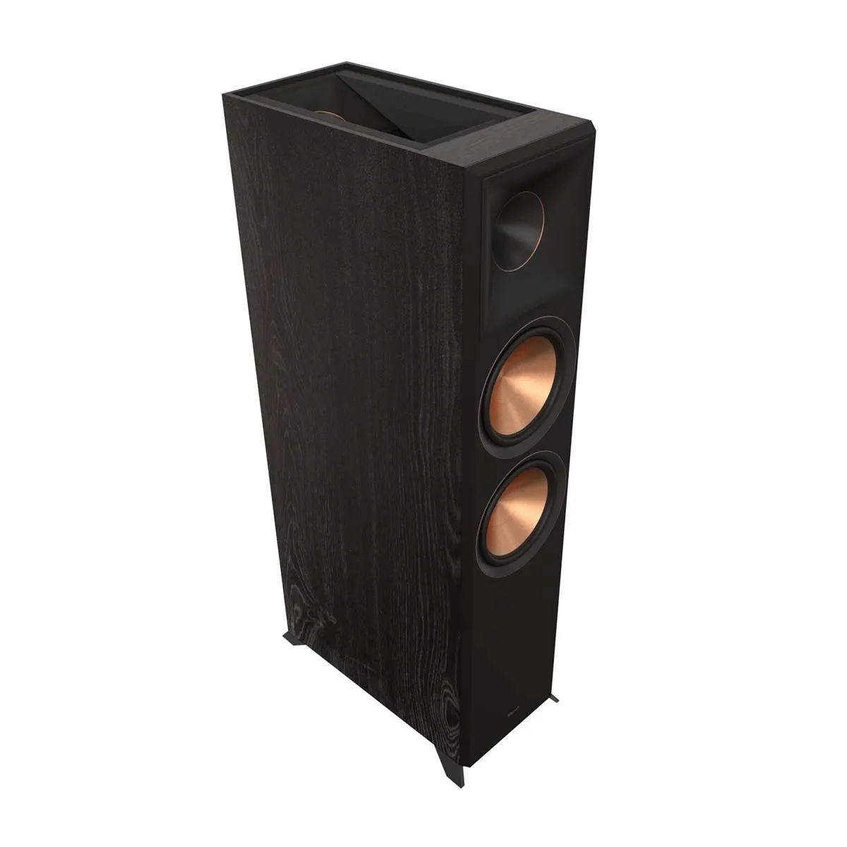 Klipsch OPEN BOX RP-8060FA II Dolby Atmos Floorstanding Speaker - Ebony - Satisfactory Condition