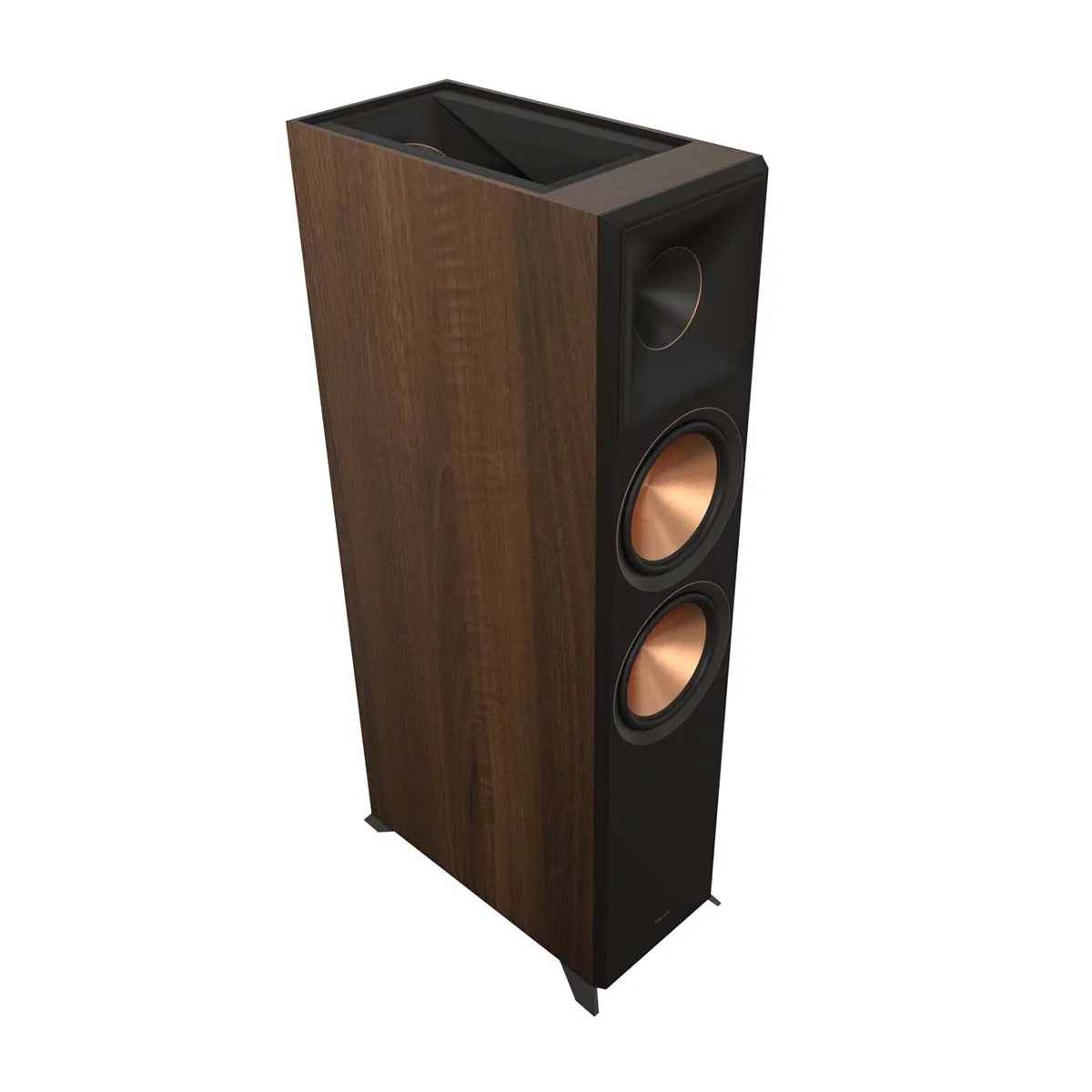 Klipsch OPEN BOX RP-8060FA II Dolby Atmos Floorstanding Speaker - Ebony - Satisfactory Condition