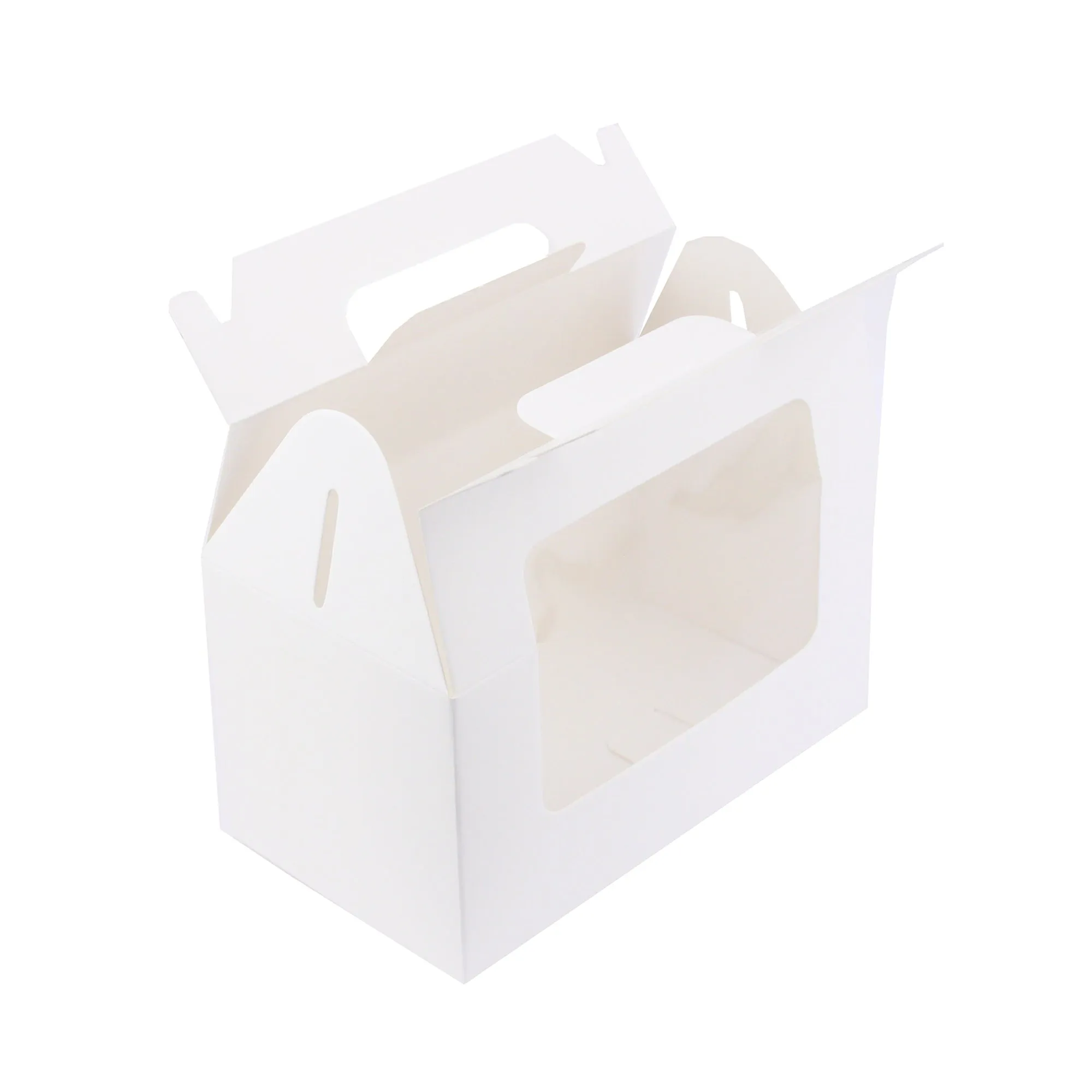 Kraft Gable Gift Box Bags - Pack of 12 (Sizes Available)