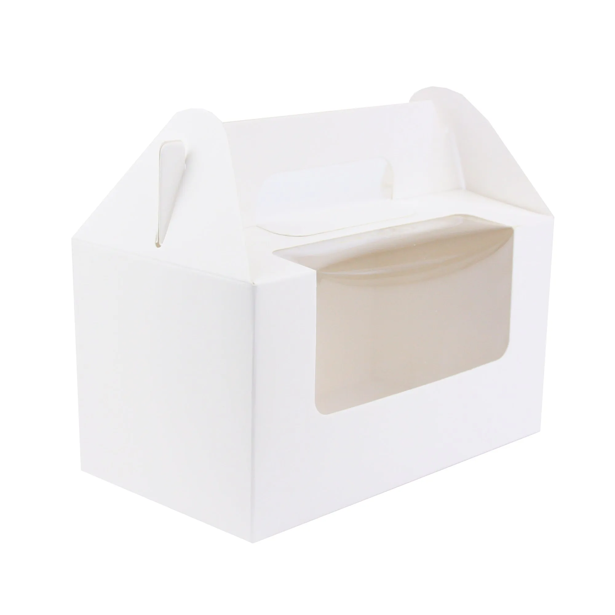 Kraft Gable Gift Box Bags - Pack of 12 (Sizes Available)