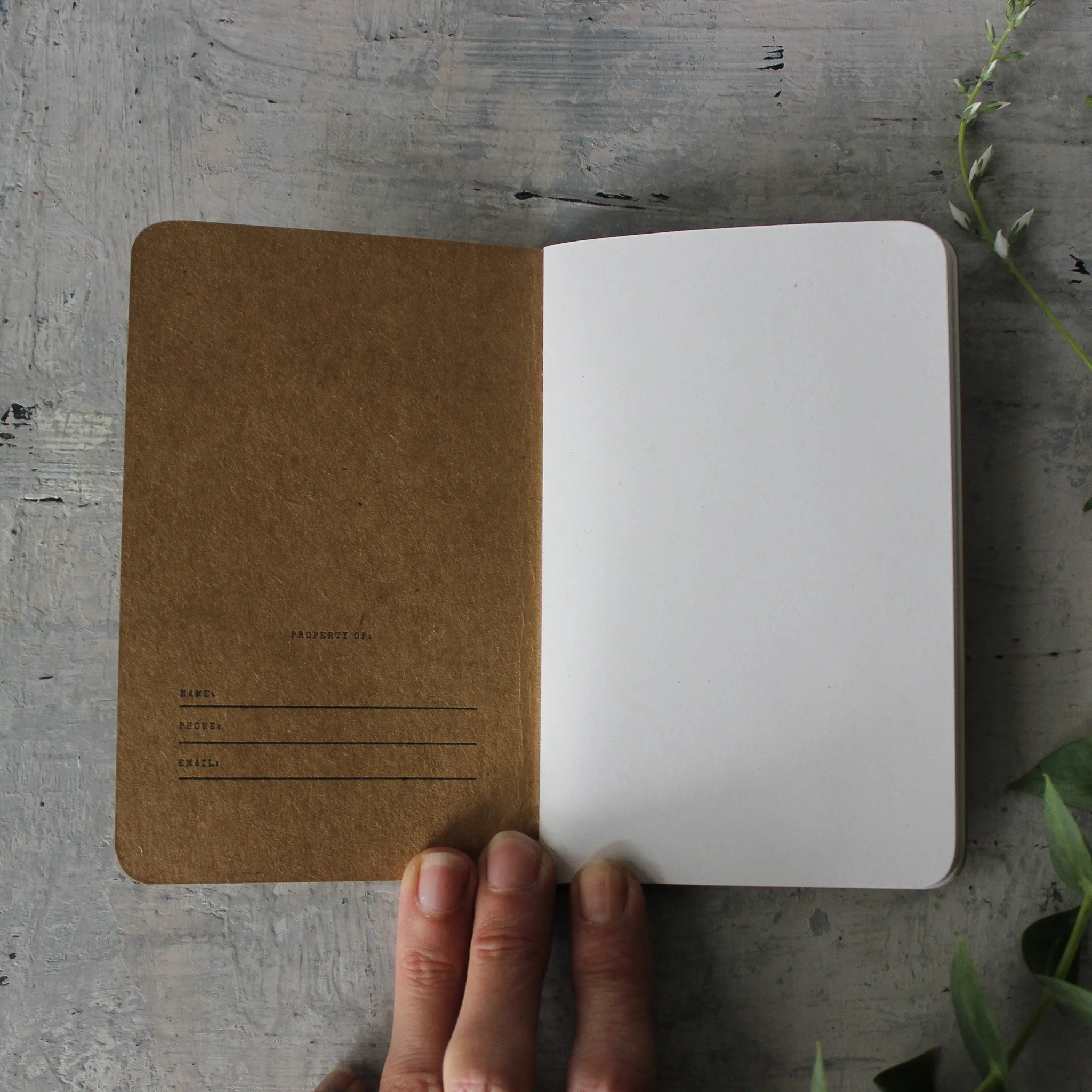 Letterpress Classic Memo Book