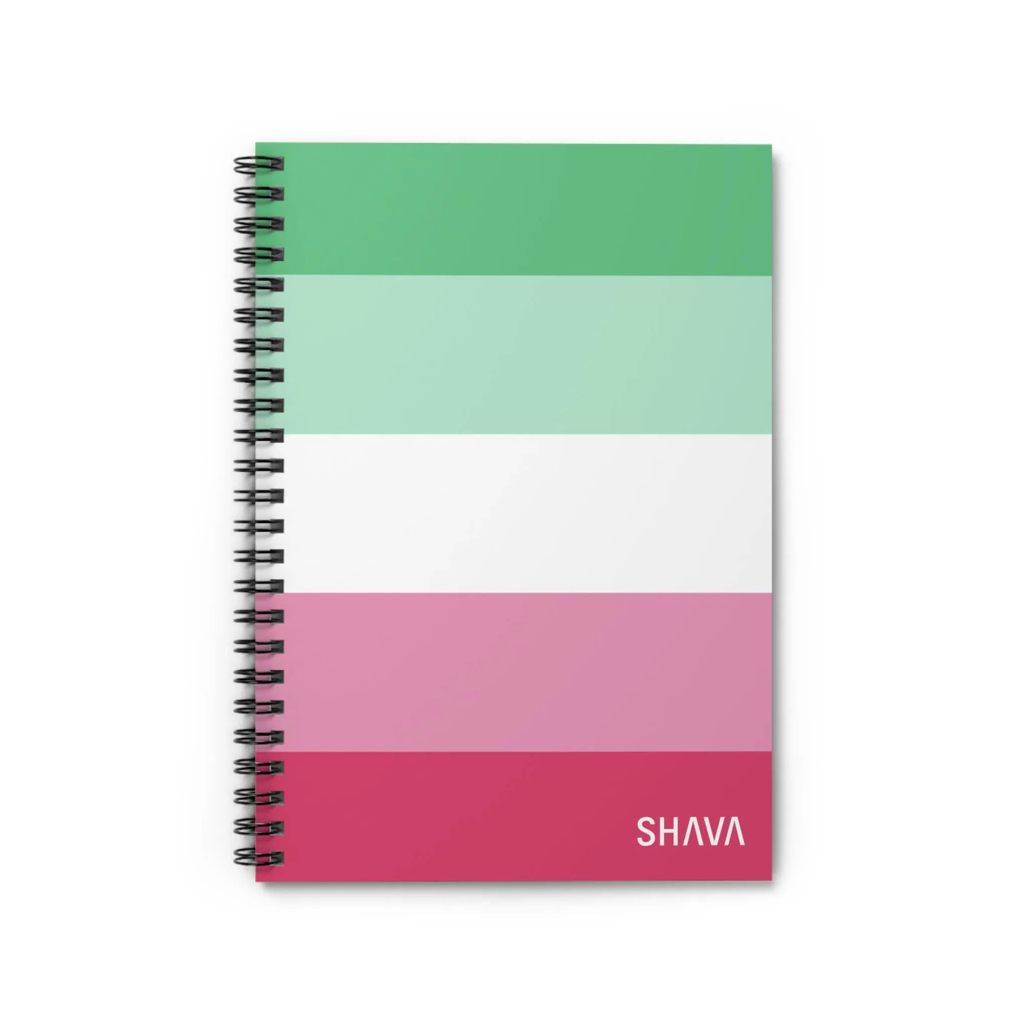 LGBTQ Spiral Notebook - Ruled Line - Abrosexual Flag