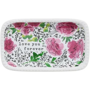 Love You 5" x 3" Keepsake Dish